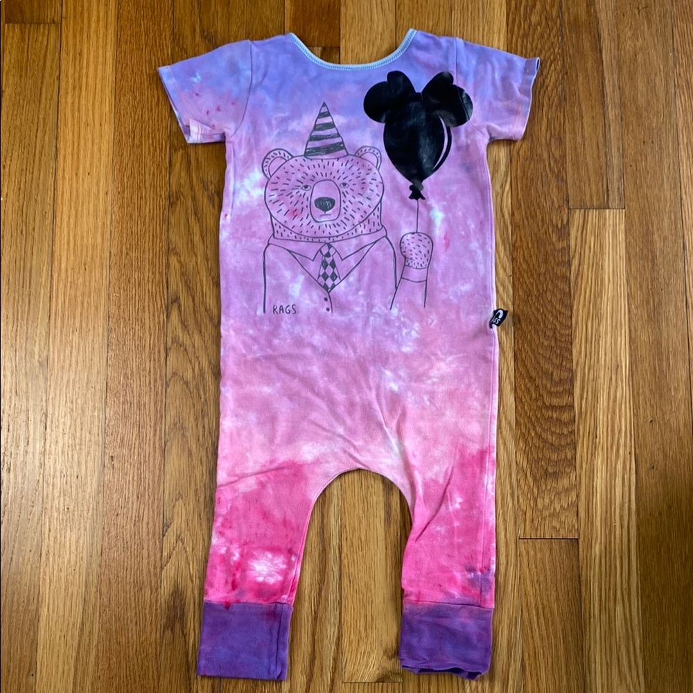 Rags TieDye Romper with Disney Balloon